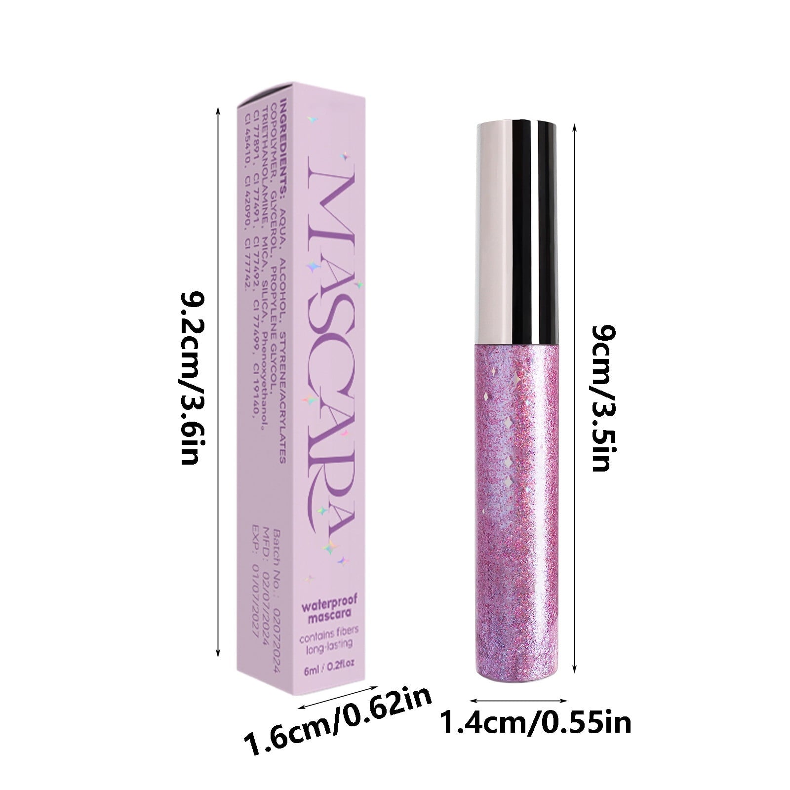 Neon Spark Waterproof Colored Mascara