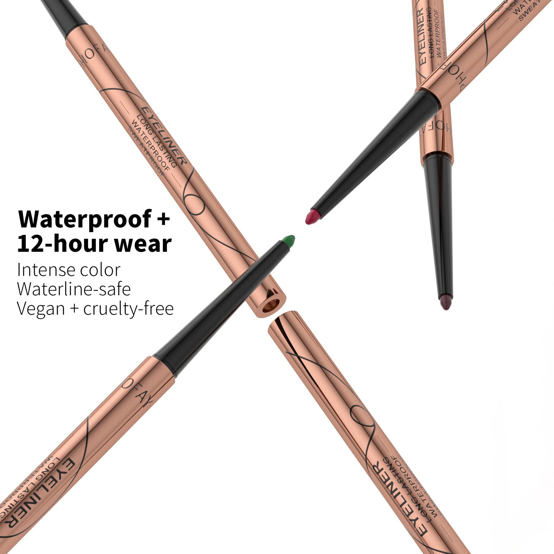 Waterproof Gel Eyeliner Pencil