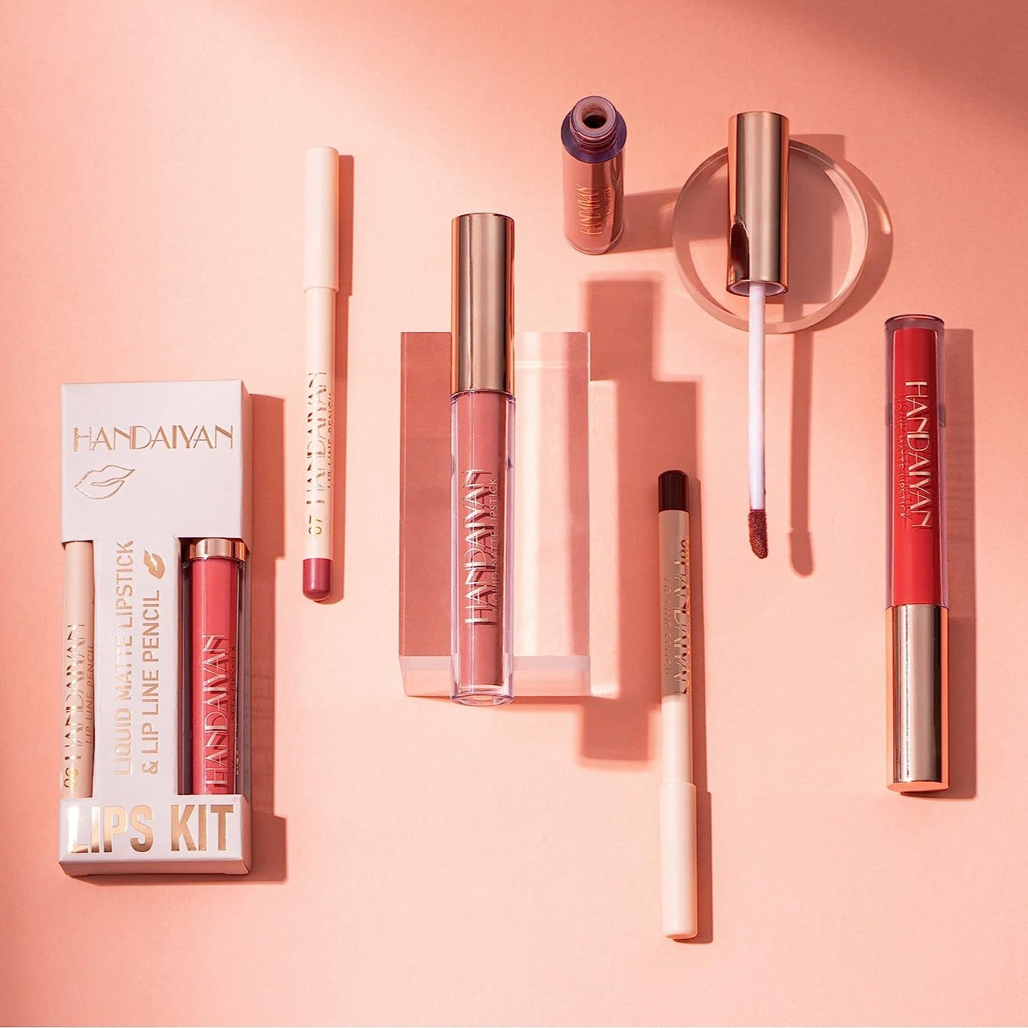 Easily Lip Liner and Liquid Matte Lipstick Set