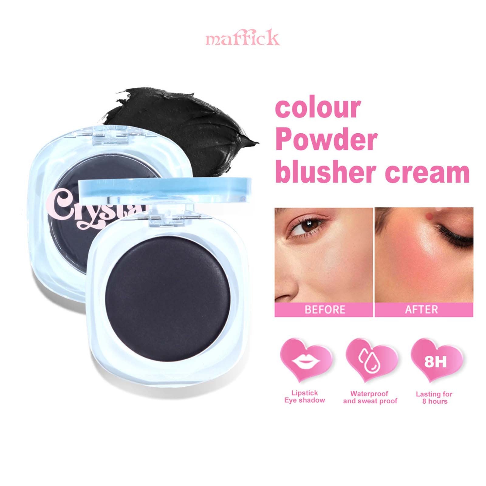 Color-Changing Cream Blusher – Long-Lasting Dewy Glow
