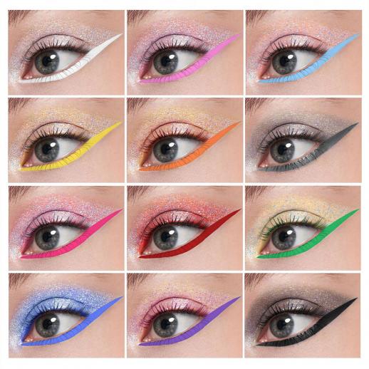 2 in 1 Glitter pigment Eyeliner