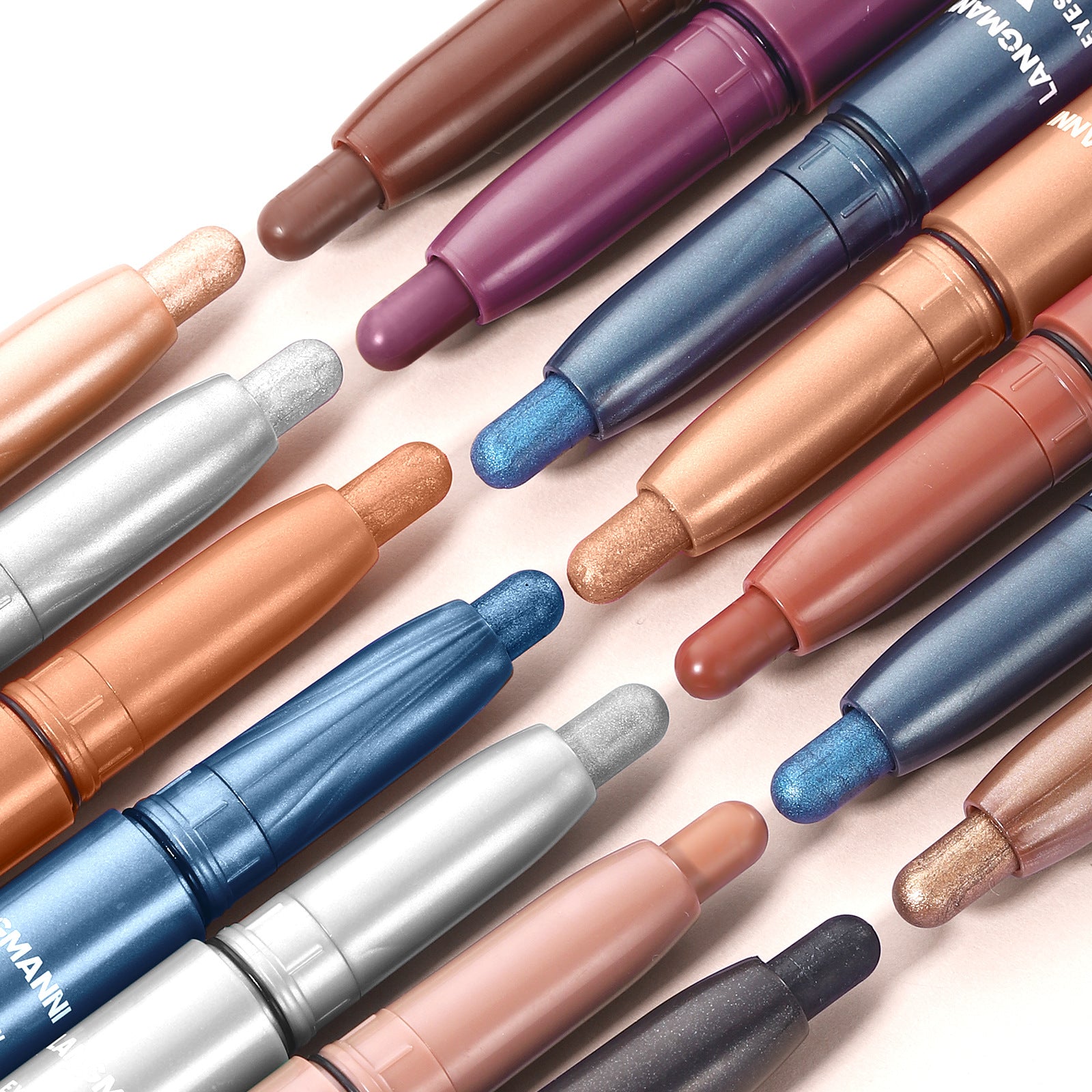 EASY 6-Color Shimmer Eyeshadow Stick Set