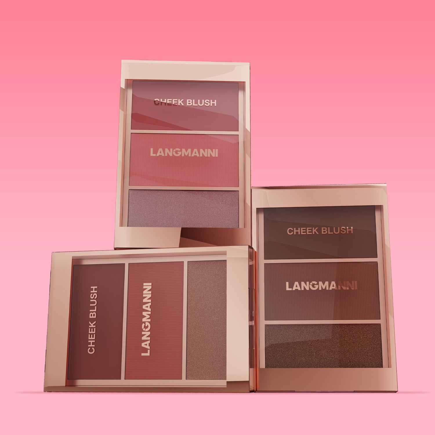 3-in-1 Multi-Use Cheek Palette