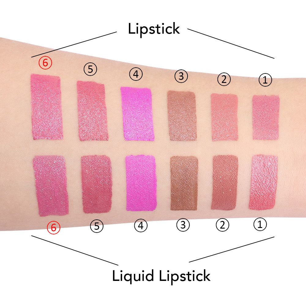 2-in-1 Shimmer Lipstick & Lip Gloss