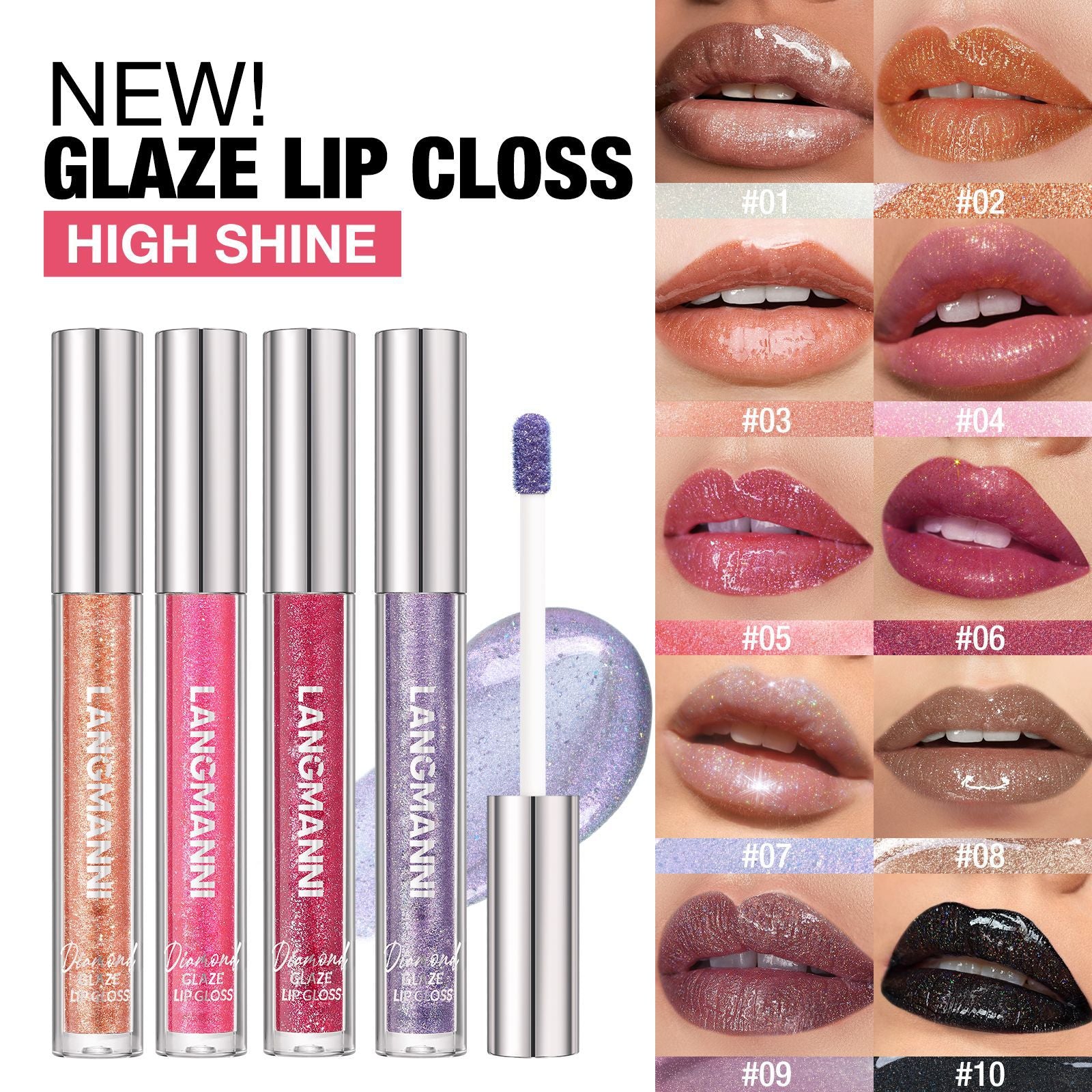 Diamond Glaze High Shine Lip Gloss