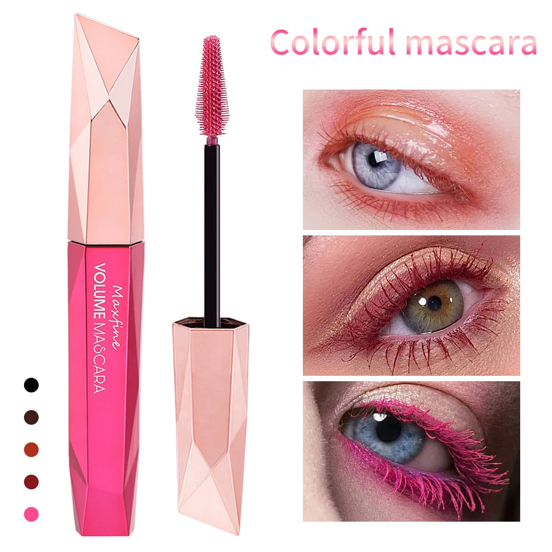 Maxfine Color Volume Mascara – Express Your Lash Style