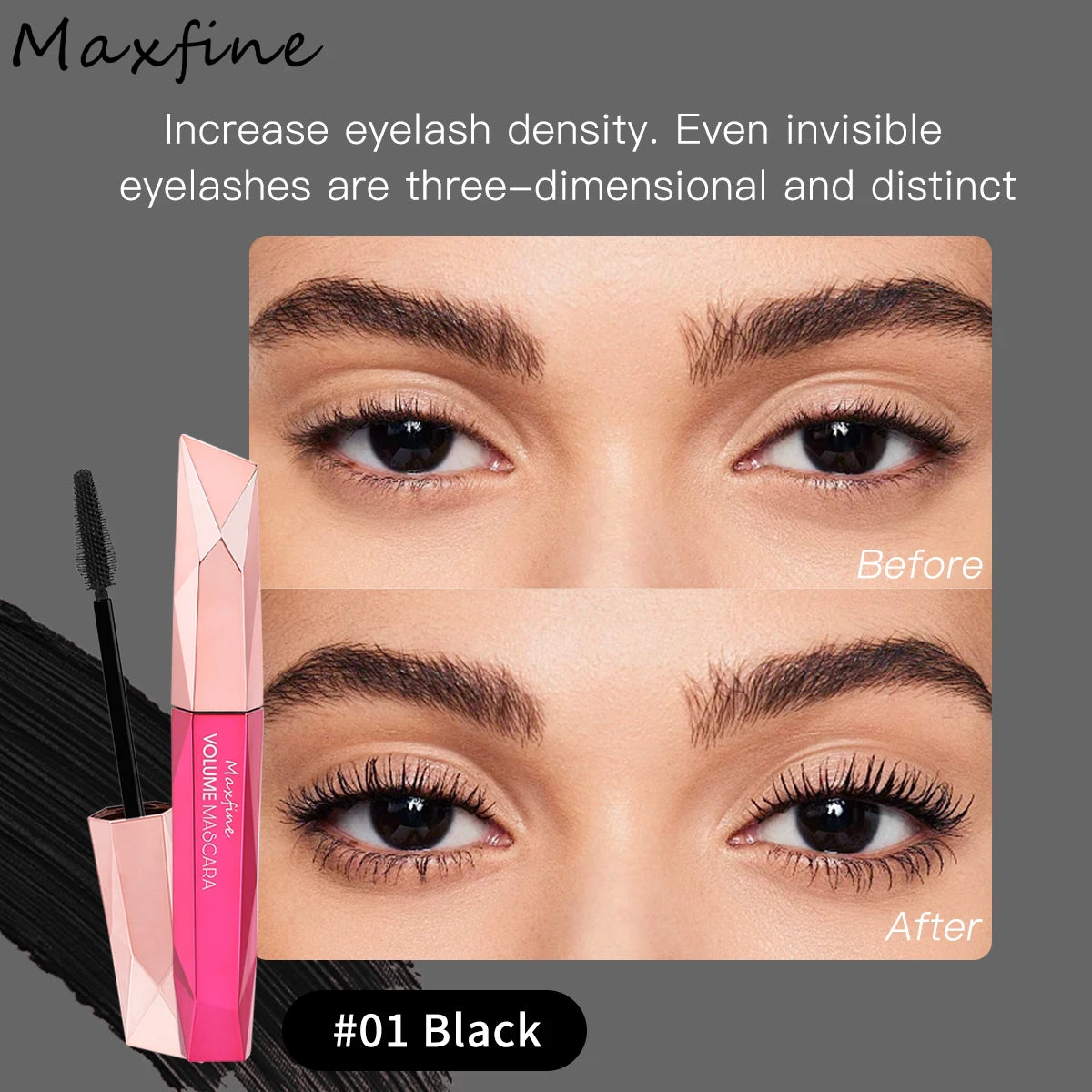 Maxfine Color Volume Mascara – Express Your Lash Style