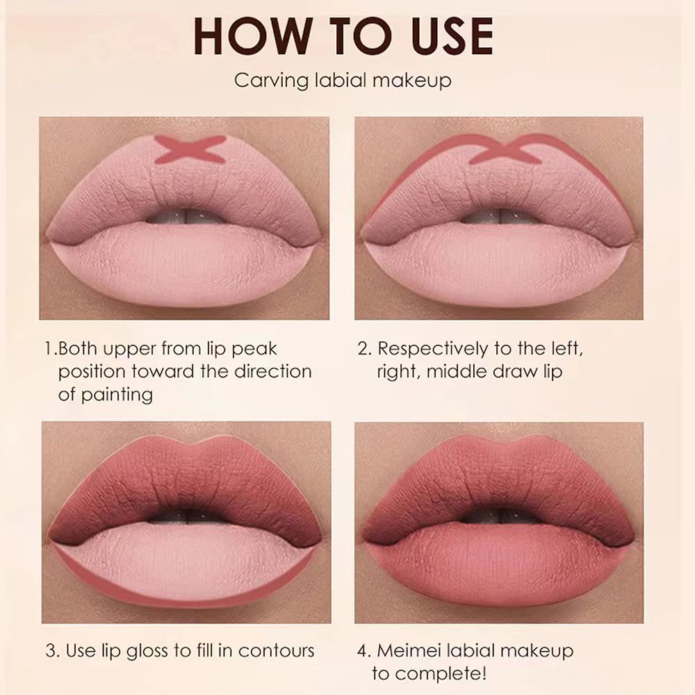 Easily Lip Liner and Liquid Matte Lipstick Set