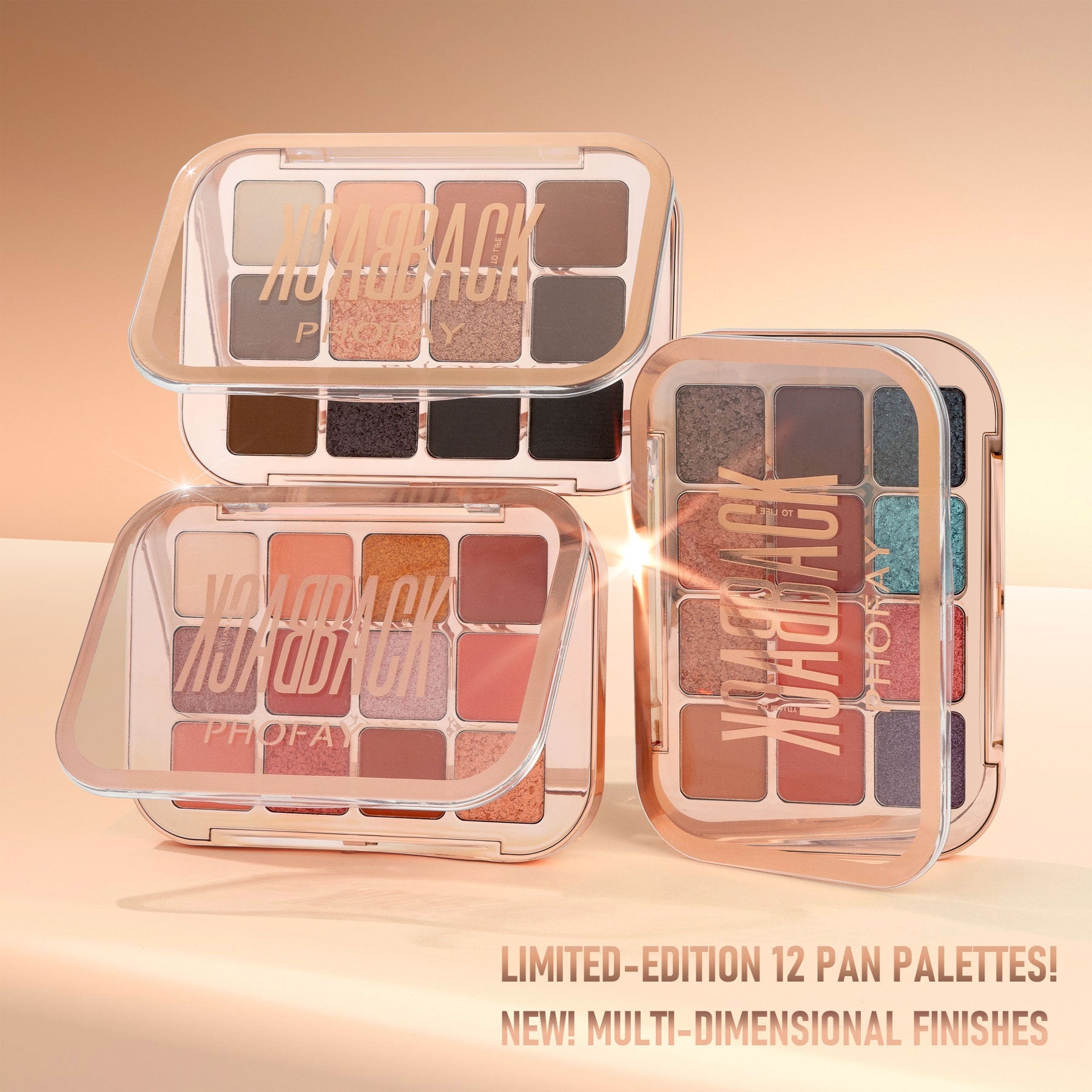 12-Pan Multi-Finish Eyeshadow Palette