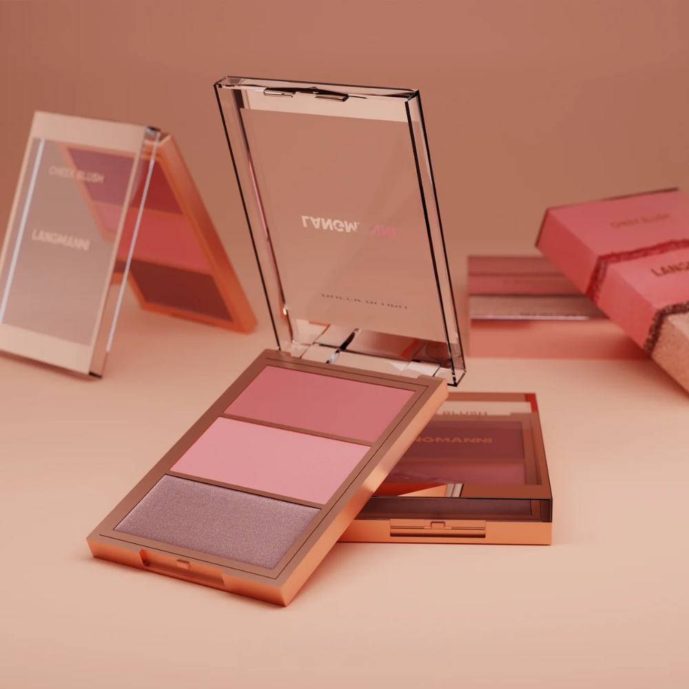 3-in-1 Multi-Use Cheek Palette