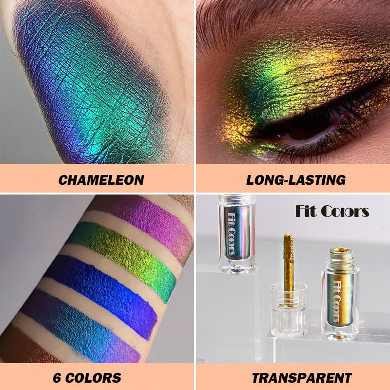 Shiny Metallic Chameleons Liquid Eyeshadow