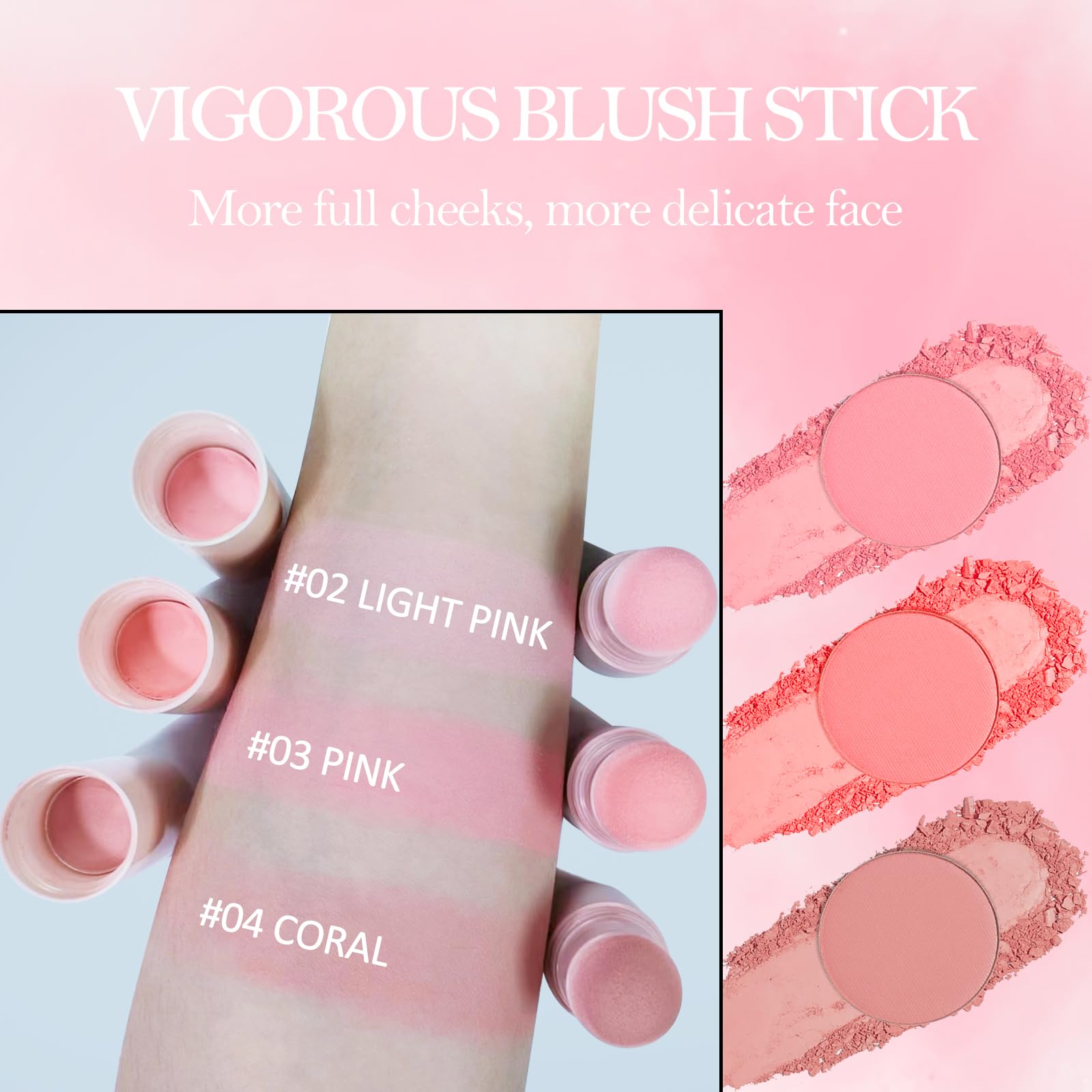 Multifunctional Blush Contour Stick