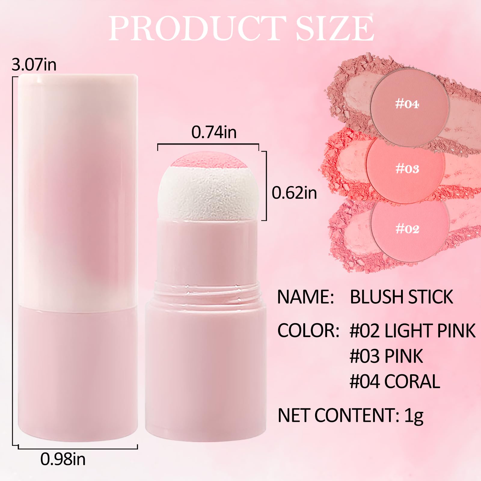 Multifunctional Blush Contour Stick