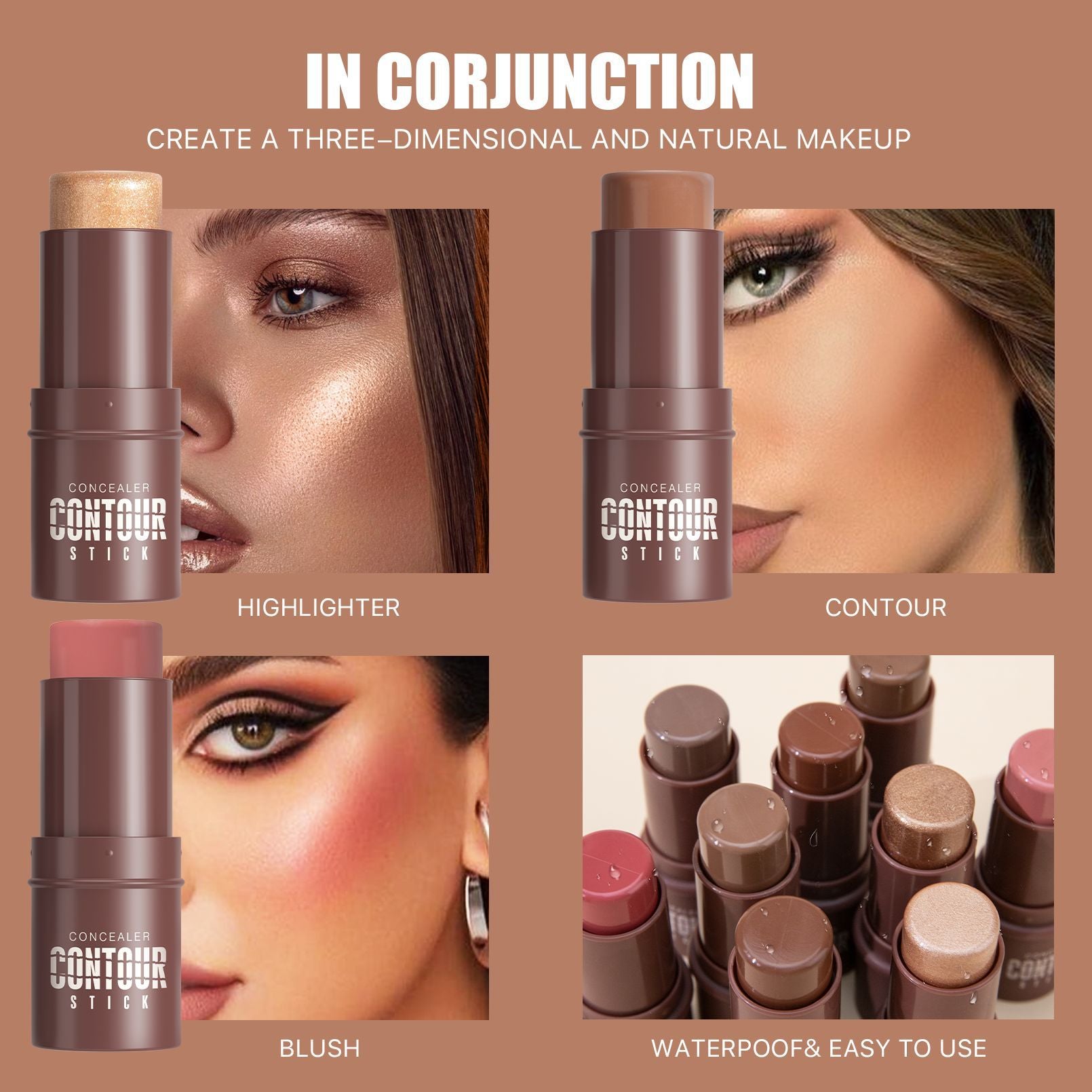 Multi-Functional Contour Stick