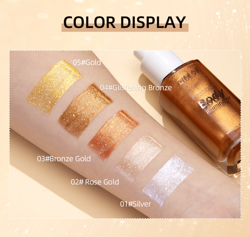 Body Face Glitter Liquid Highlighter